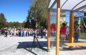 OTVORITEV PRED OŠ CERKNICA  14 FOTO LJUBO VUKELIČ